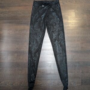 NWOT BlackMilk Tatsu Black Sheer Stirrup Hoisery Size Medium